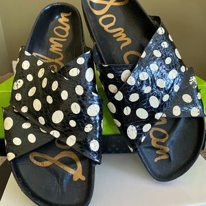 SAM EDELMAN | POLKA DOT SANDAL | SIZE 9